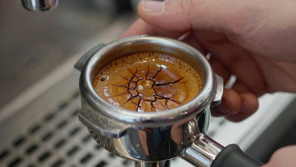 consistent grinding and tamping