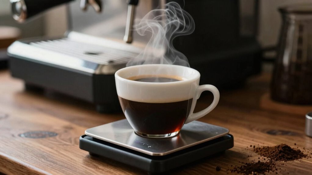 consistent pouring ensures flavor