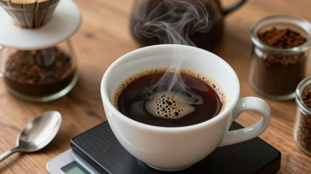 consistent prepared coffee tasting