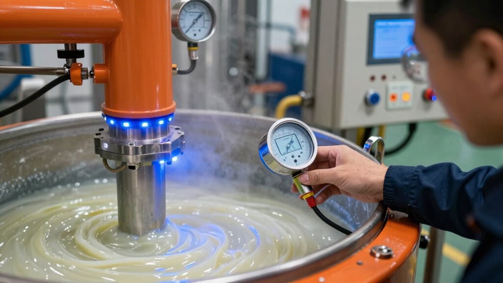 consistent slurry temperature control