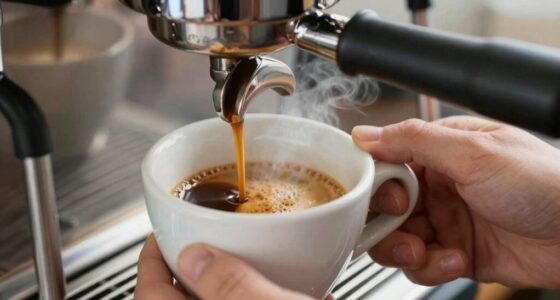 control espresso spillage effectively