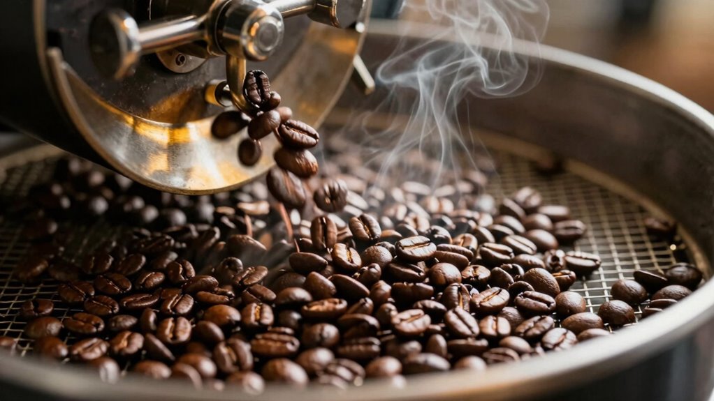 cooling beans for flavor quality