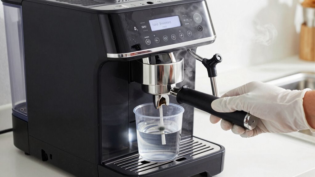 descale for optimal coffee performance