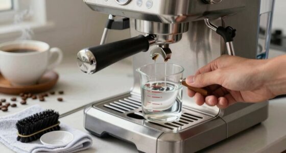 descale your espresso machine