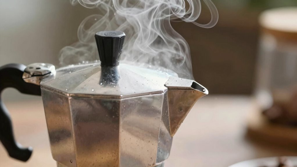 detecting sputtering during brewing