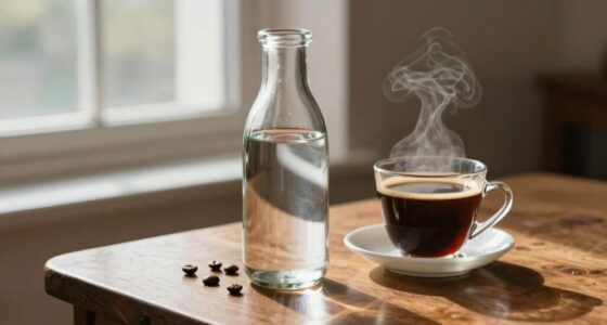distilled water safety for coffee