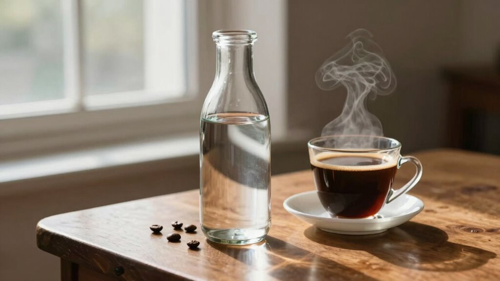 distilled water safety for coffee