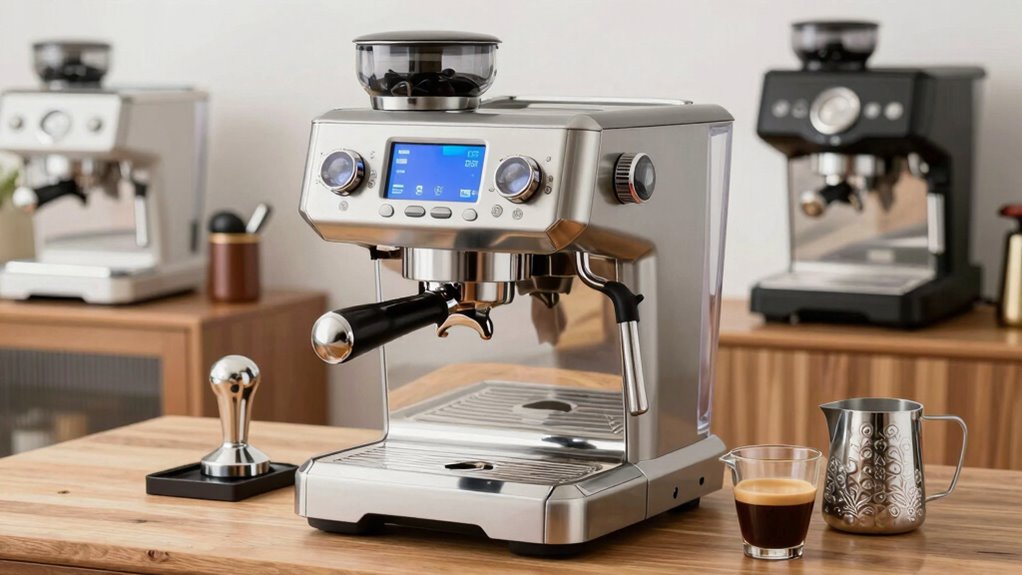 diverse espresso machine options