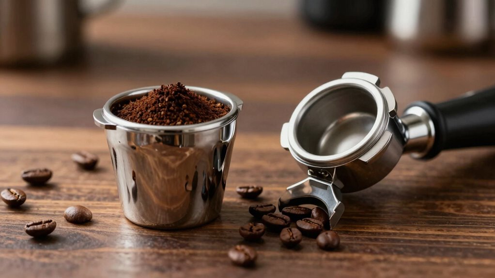 dosing cup enhances brewing efficiency