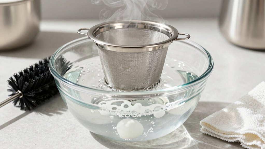 eco friendly coffee filter sanitation