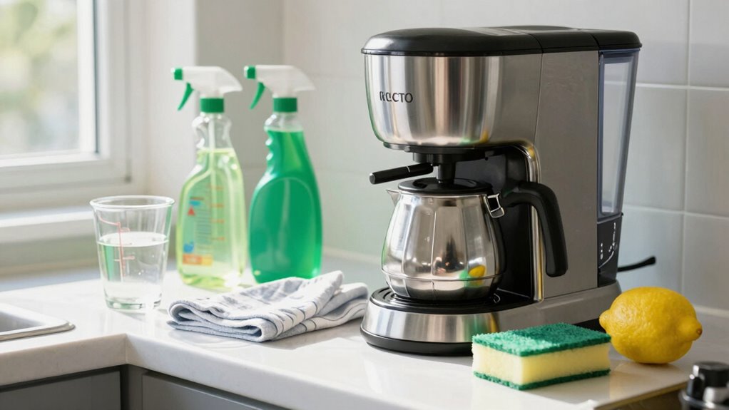 effective coffee maker cleaning