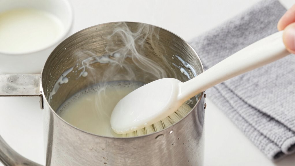 effective milk residue removal