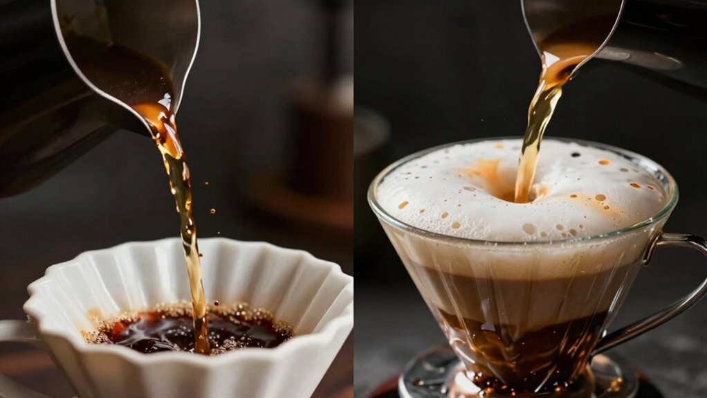 efficiency versus pouring precision