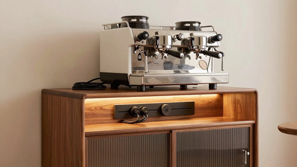 efficient coffee machine setup