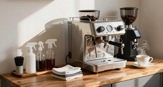 efficient coffee station setup