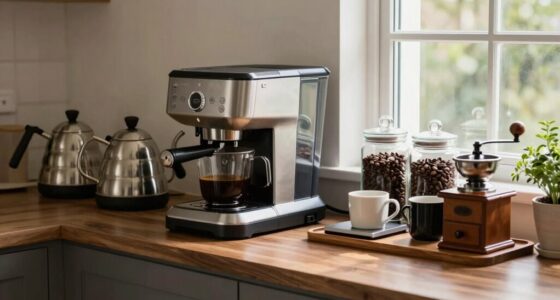 efficient home coffee setup