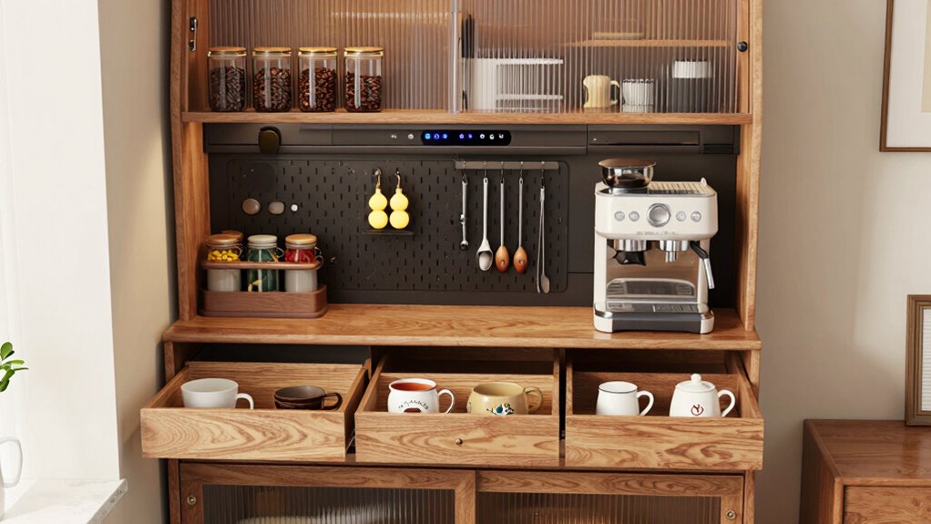 efficient small coffee organization