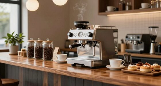 effortless guest coffee setup