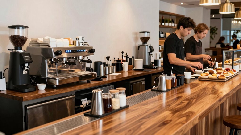 enhance coffee bar efficiency