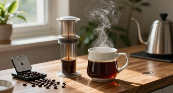 enhance coffee with aeropress