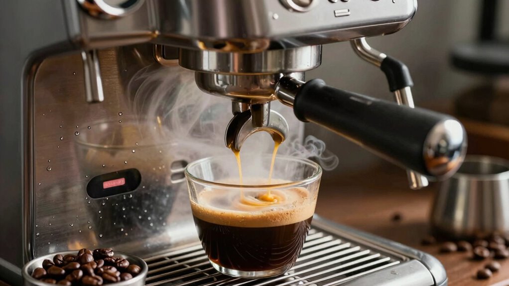 enhance espresso with pre infusion