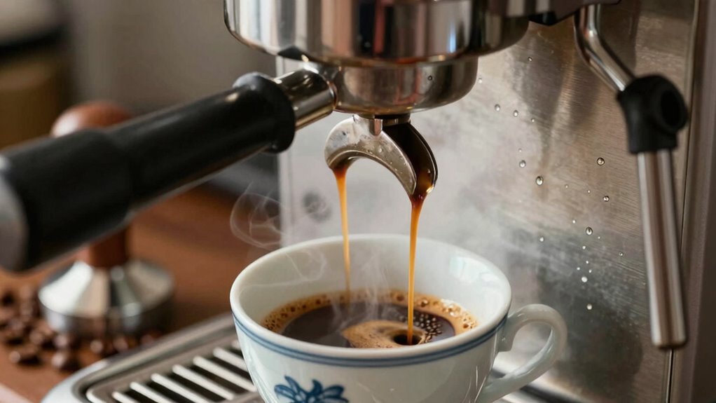 enhance espresso with pre infusion