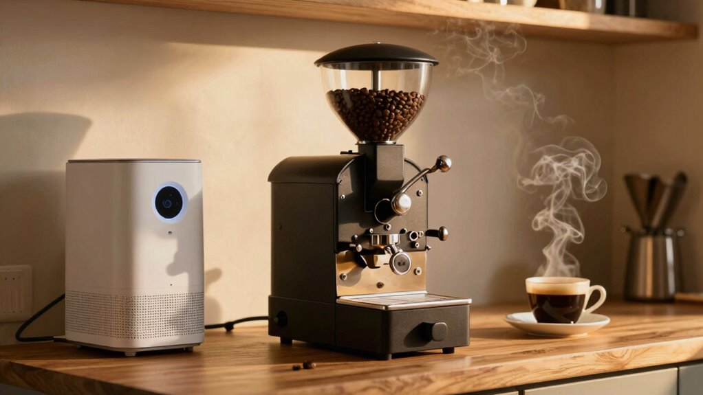 enhance roasting air quality