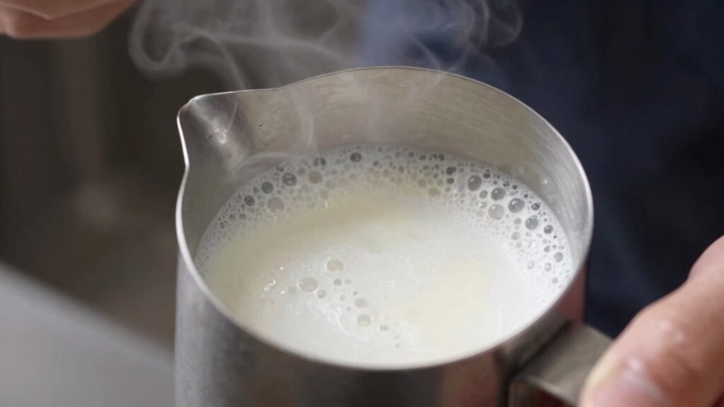 ensure fresh clean cold milk