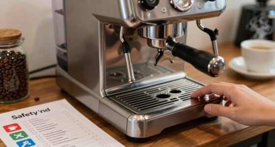 espresso machine safety checklist