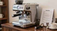 espresso machine space guidelines