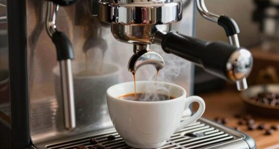 espresso machine steam power