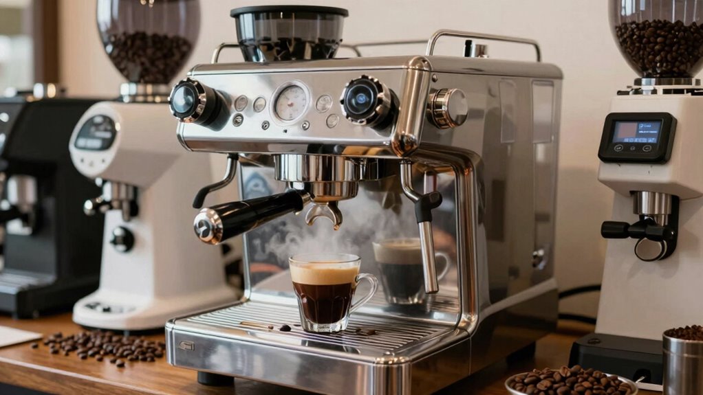 espresso machine warm up differences