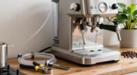 espresso machine water line installation