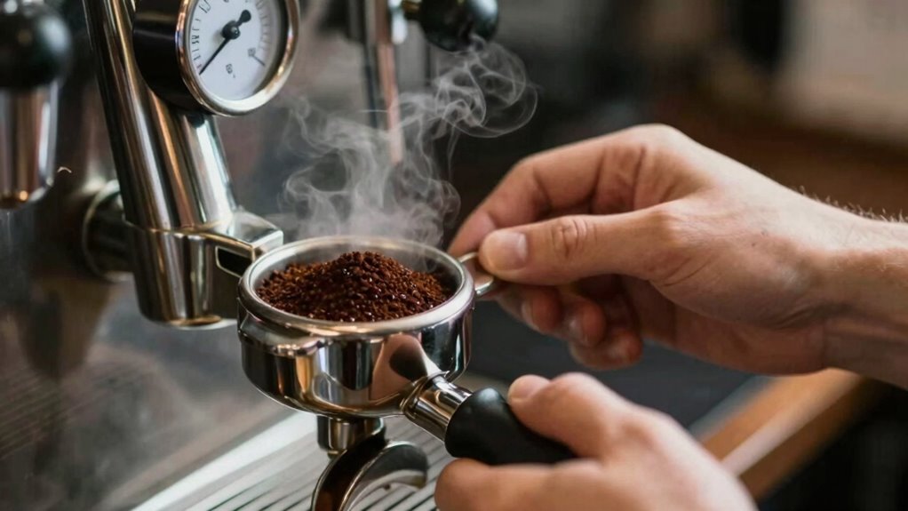 espresso pressure affects extraction