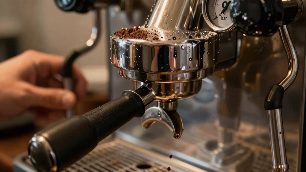 espresso pressure standard origin