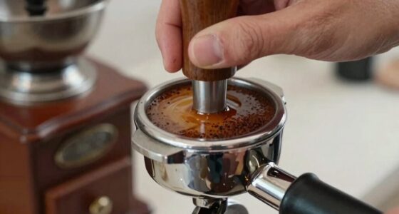 espresso tamp pressure importance