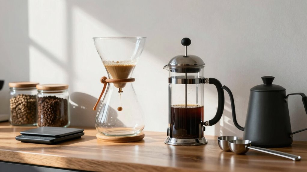 essential coffee brewing tools