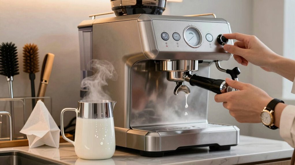 essential espresso machine maintenance