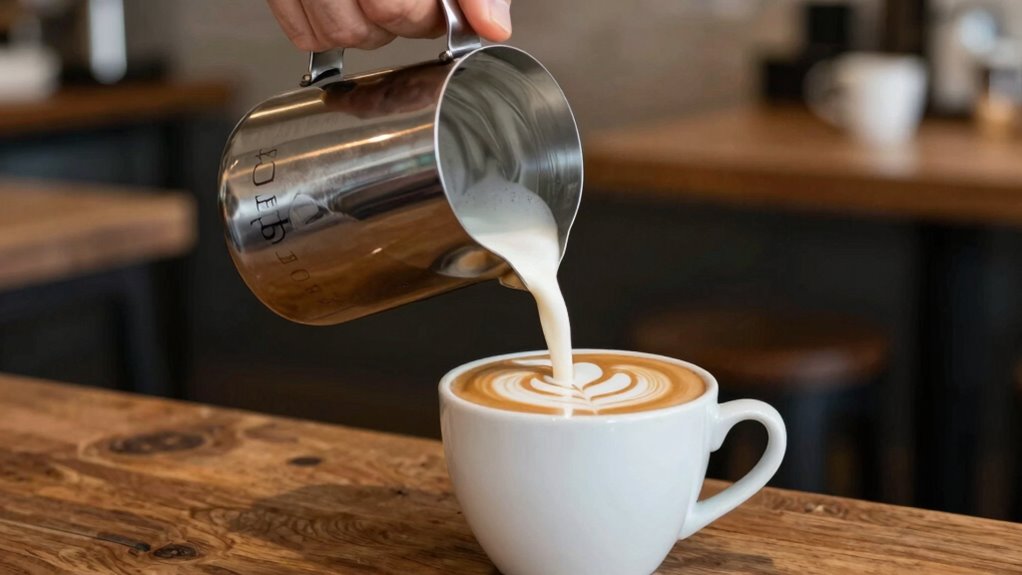 etching techniques for latte art