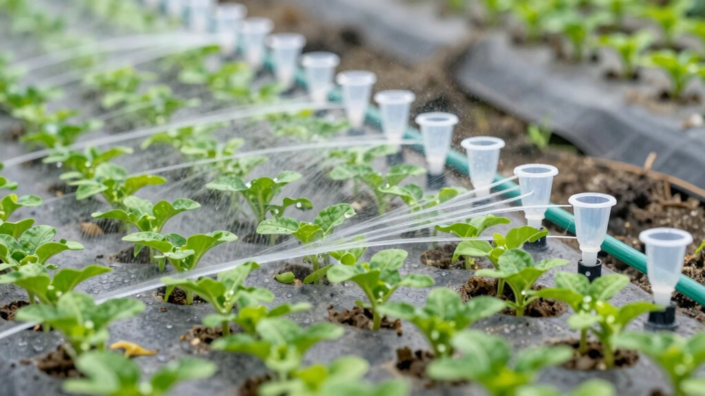 even focused water delivery