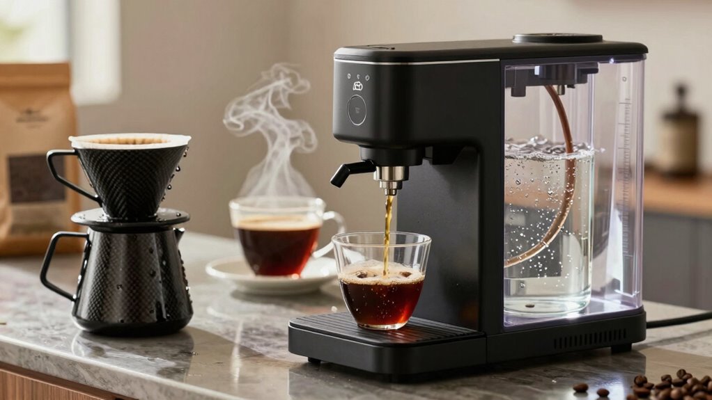 filtered water enhances coffee