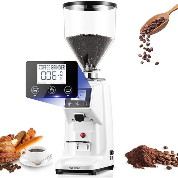 flat burr coffee grinder
