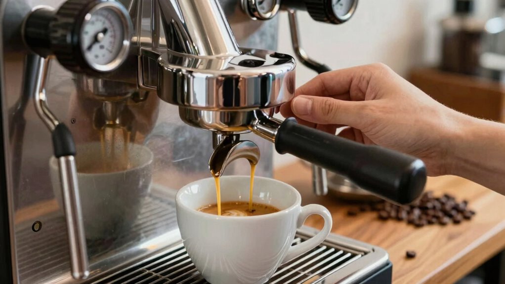 flow control enhances espresso quality