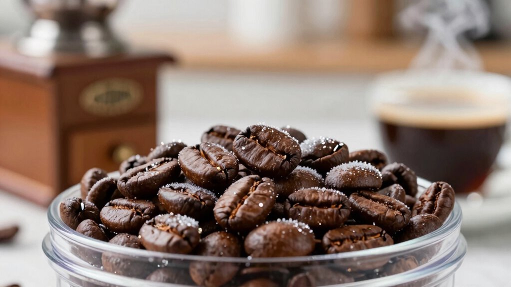 freeze beans for freshness