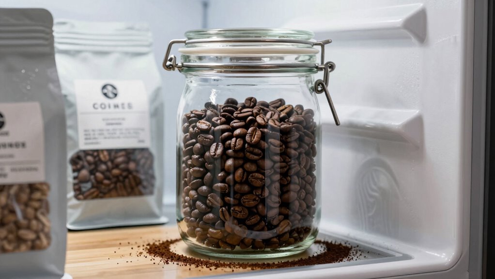 freeze coffee beans properly
