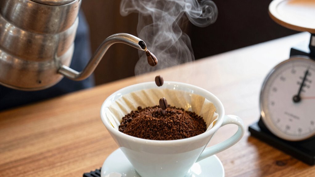 fresh coffee brewing essentials