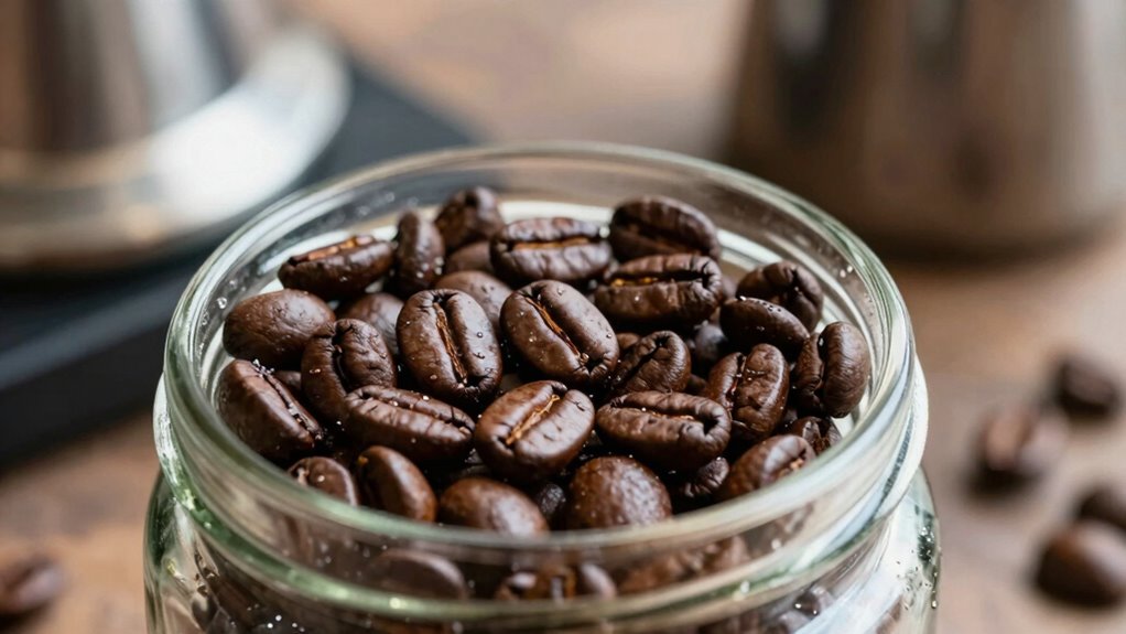 fresh coffee brewing indicators