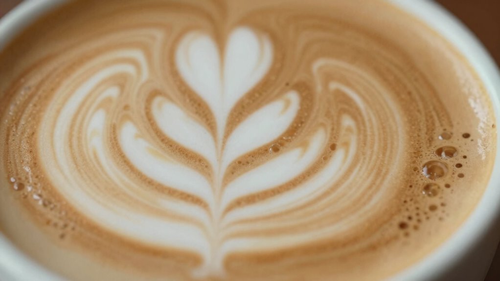 fresh milk ensures stable latte art