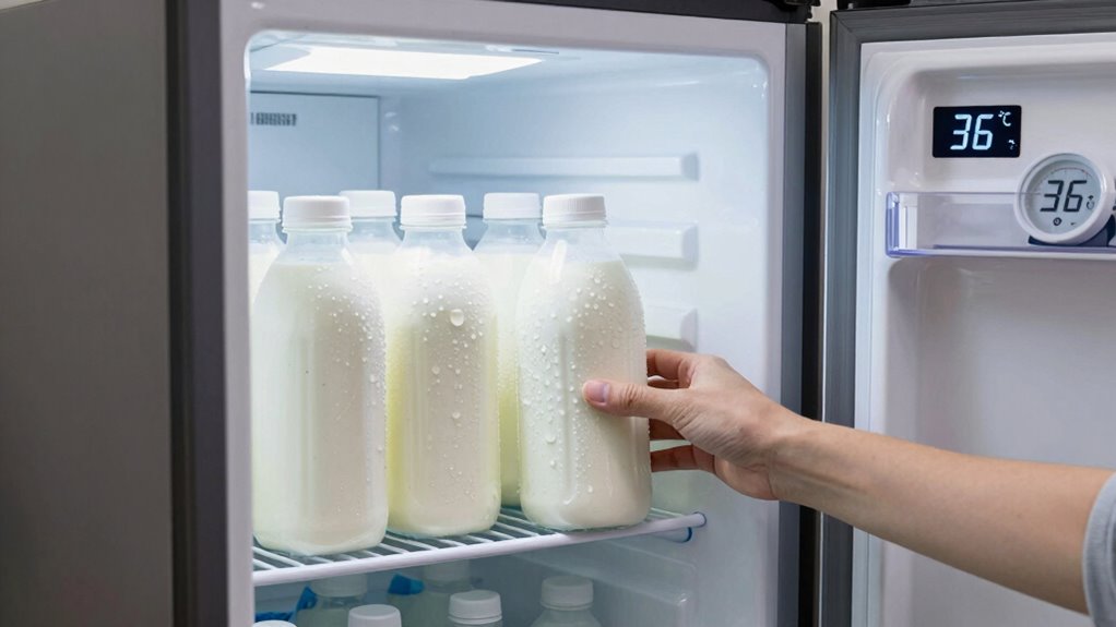 fresh milk storage tips