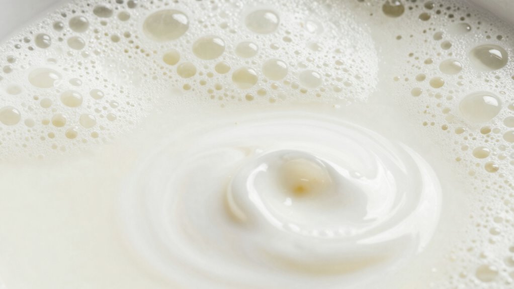 from frothy to velvety